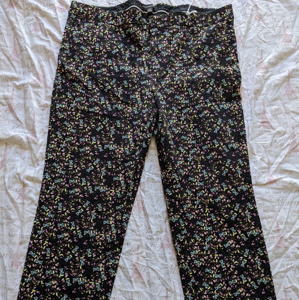 Floral Banana Republic Jeans